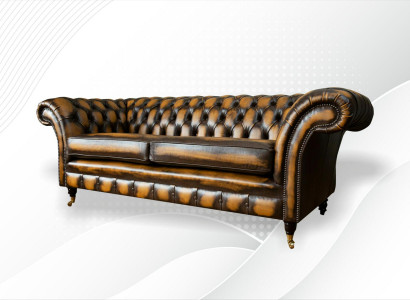 Sofa 3er Set Design Sofas Polster Couchen Leder Relax Auf Bestellung Moderne Neu